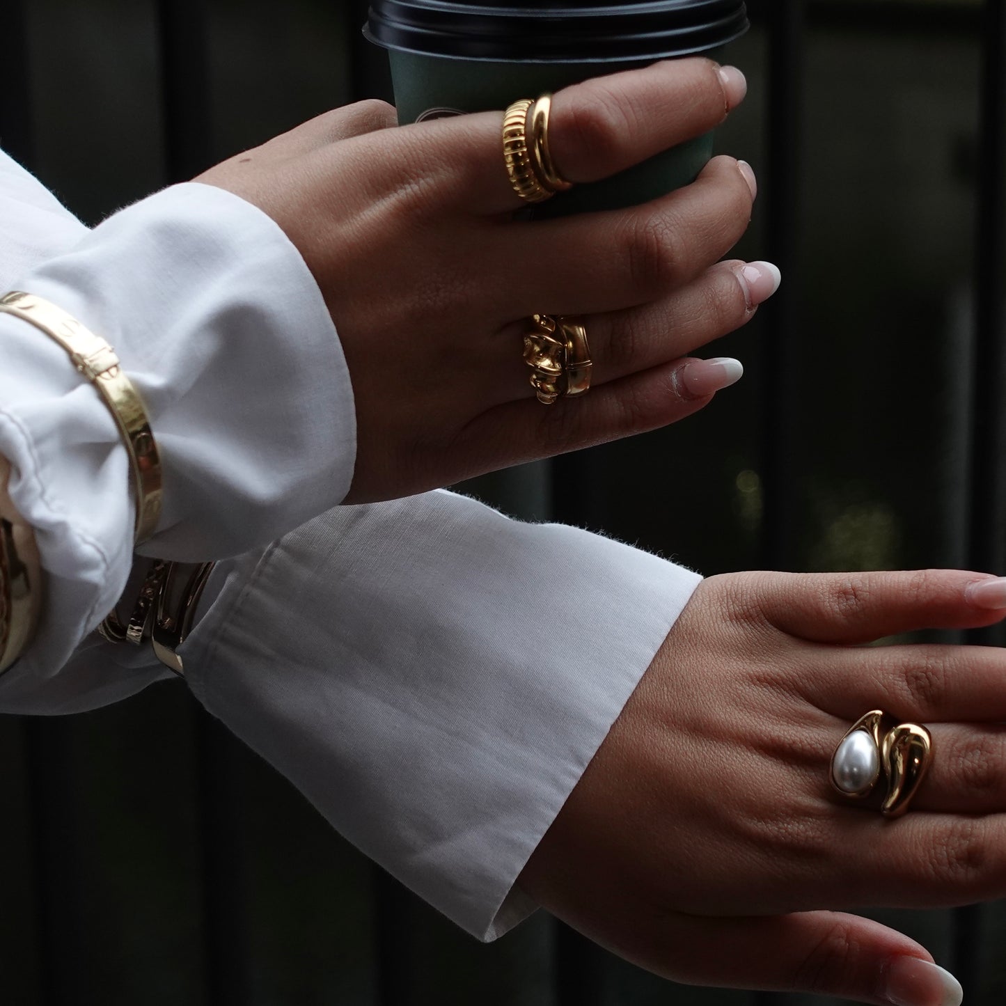 Eloria Ocean Wave Ring